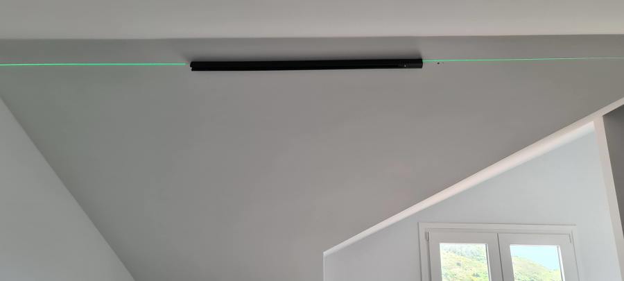 INSTALACION DE CARRIL PARA FOCOS ORIENTABLES