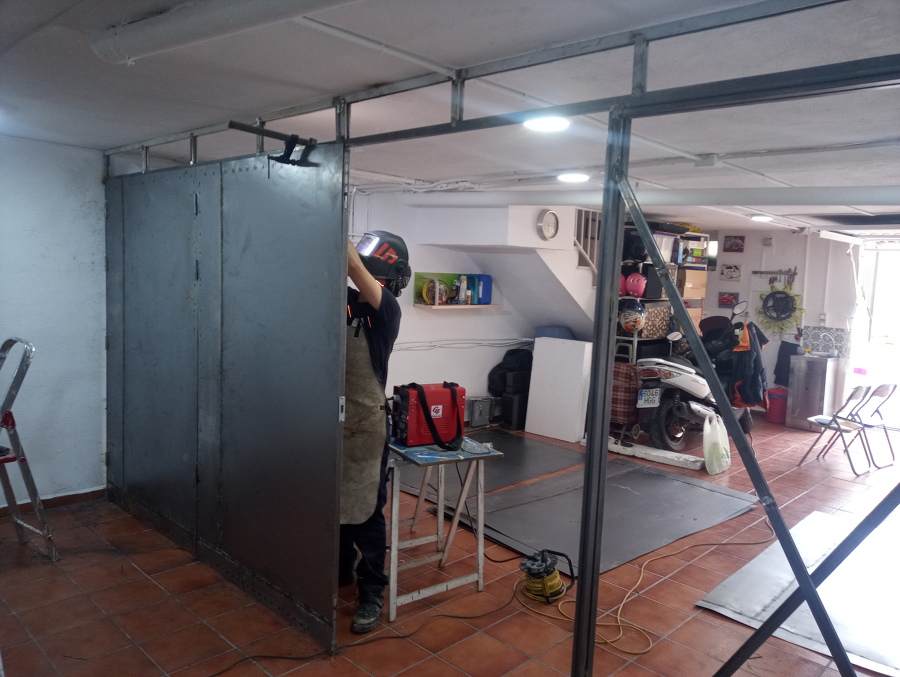 Cerramiento, estructurainterior