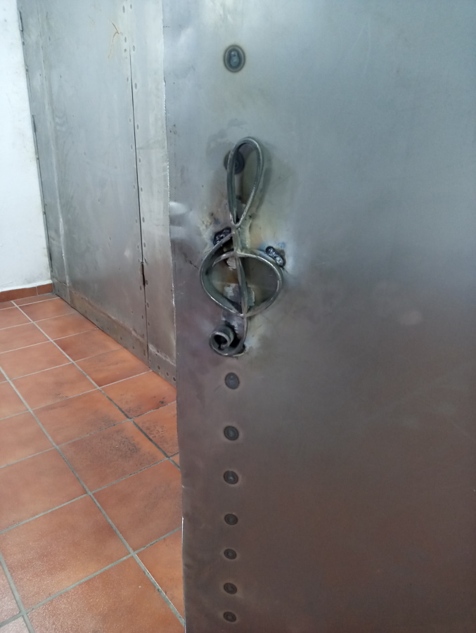 Forja tirador clave de sol