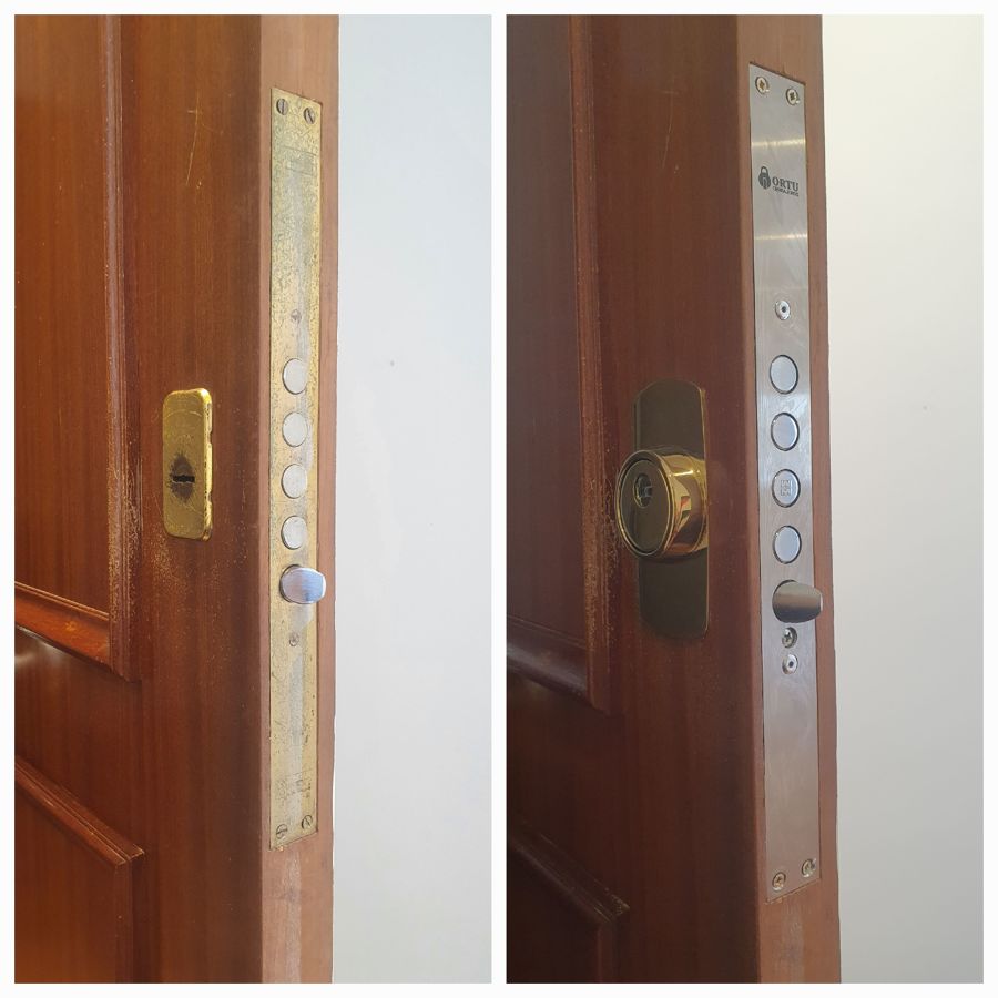 Cambio de gorjas a perfil europeo