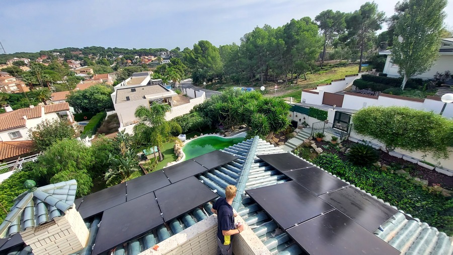 Instalación solar en Boscos de Tarragona