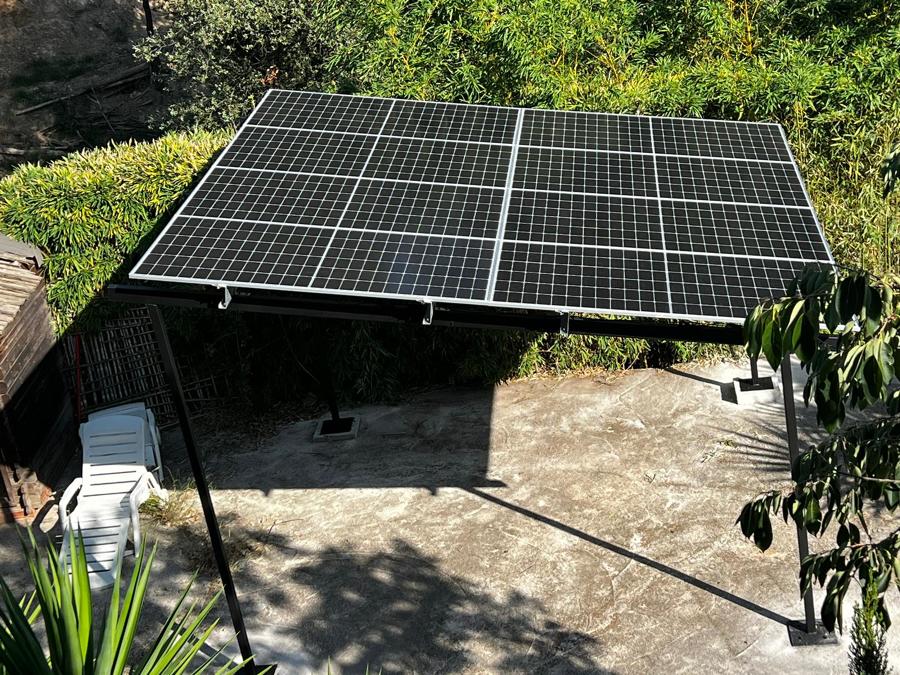 Pergola Fotovoltaica 4 kW