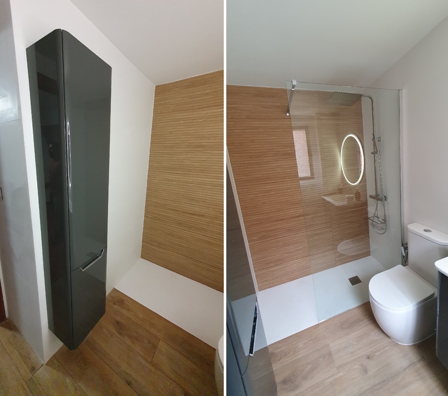 reforma de baño economica