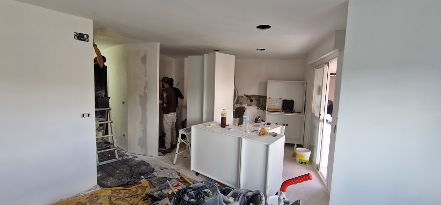 Reforma de cocina con isla