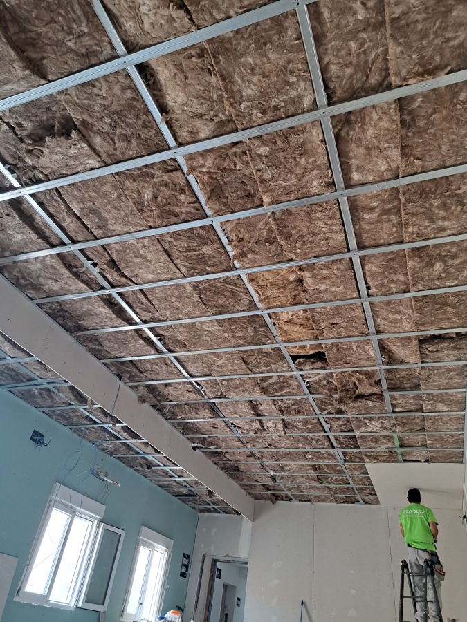 MONTAJE DE TECHO AISLAMIENTO INCLUIDO