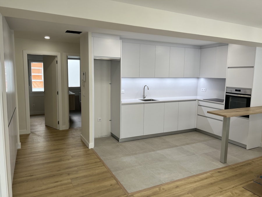 Cocina. Reforma integral en A Coruña