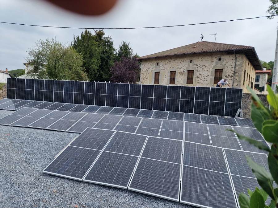 Instalación placas fotovolltaicas