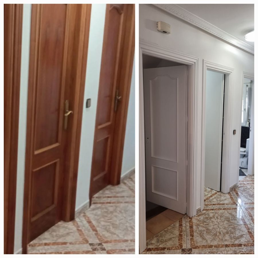 Puerta de Madera A color Blanco