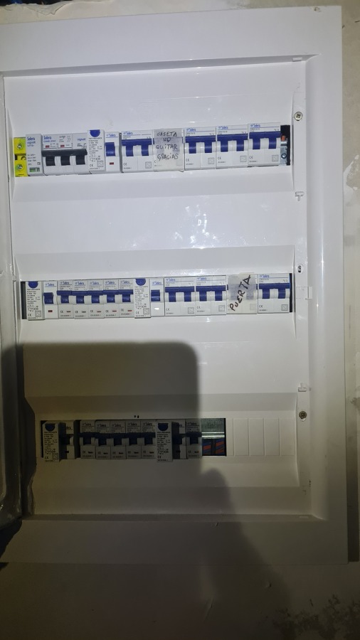 Cambio de cuadro electeico