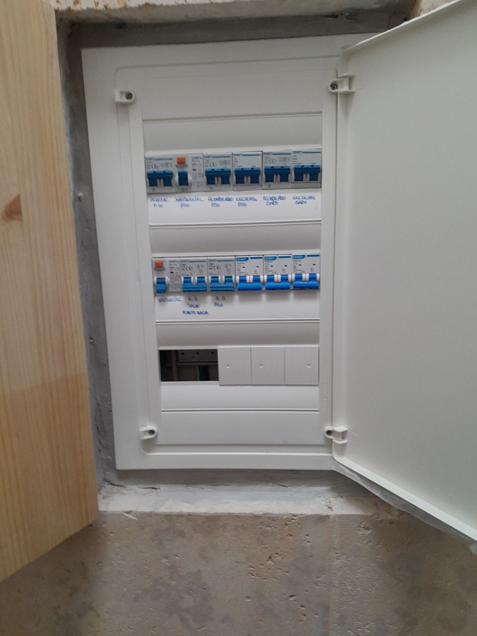 Cuadro eléctrico nuevo!