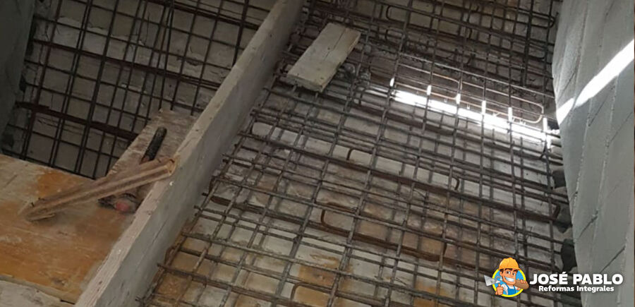 Construcción escalera