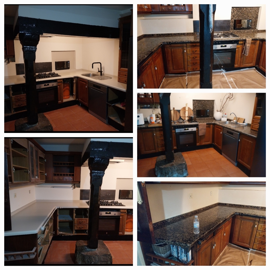 Pintura de encimera.