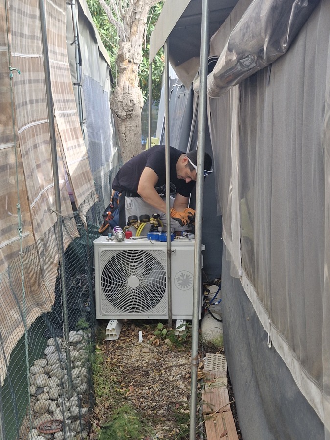 Instalación Camping de caravanas.