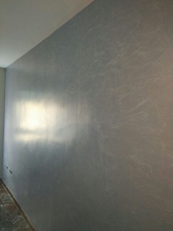 Falso estuco en salón