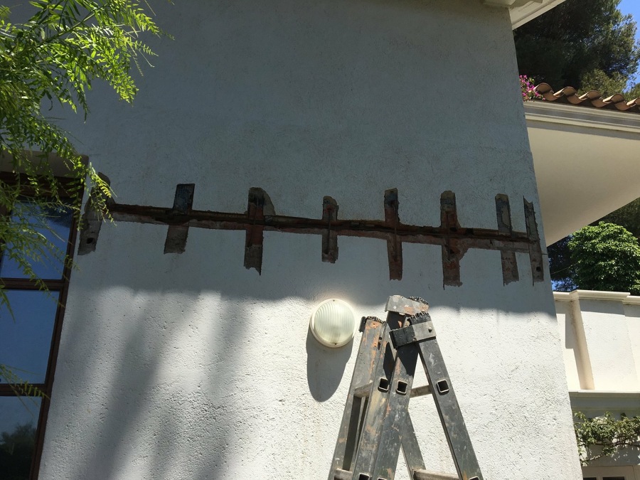 Reparacion grietas fachada La Gavina DURANTE