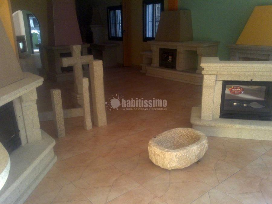 Chimeneas, Decoración, Piedra