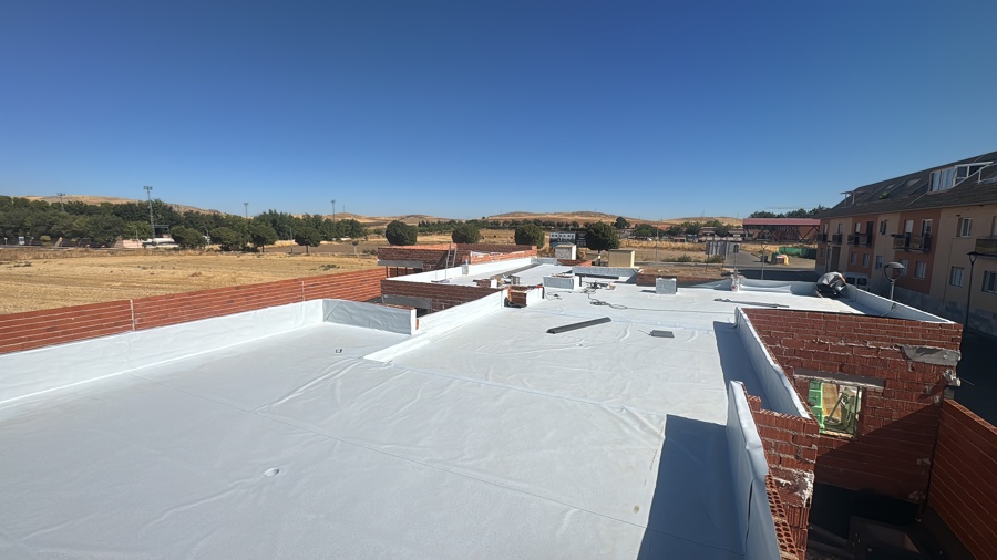 Impermeabilizaciones con lámina de PVC