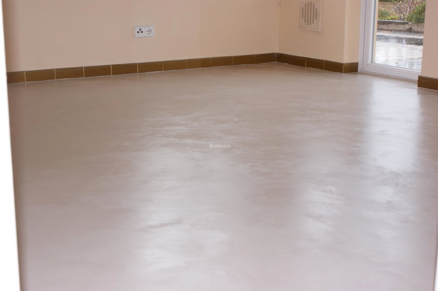 reforma con microcemento