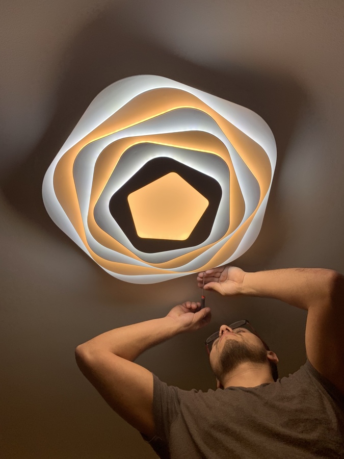 Reforma iluminaría led