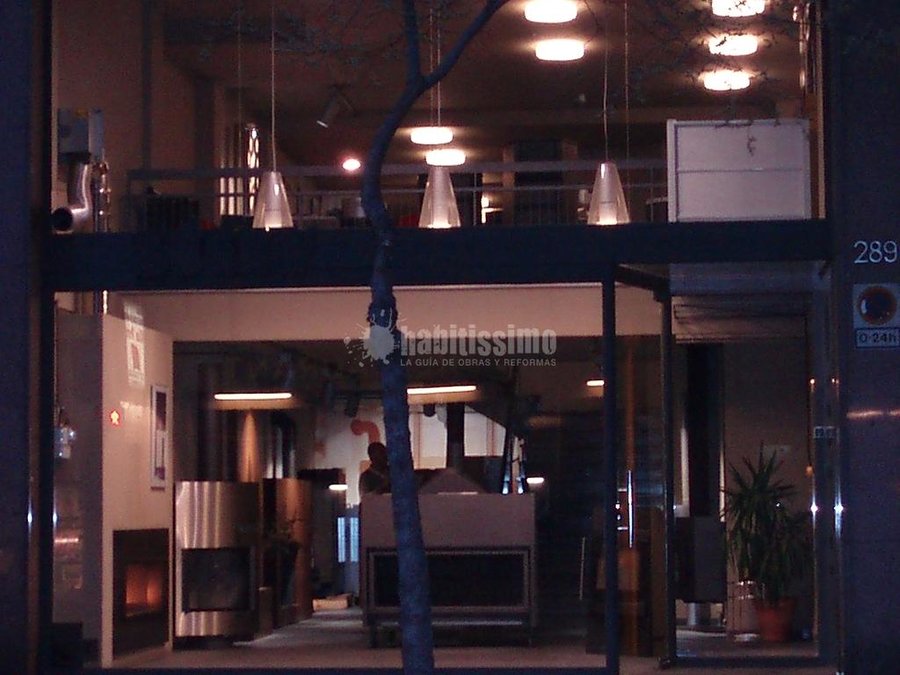 Chimeneas, Pladur, Tiendas