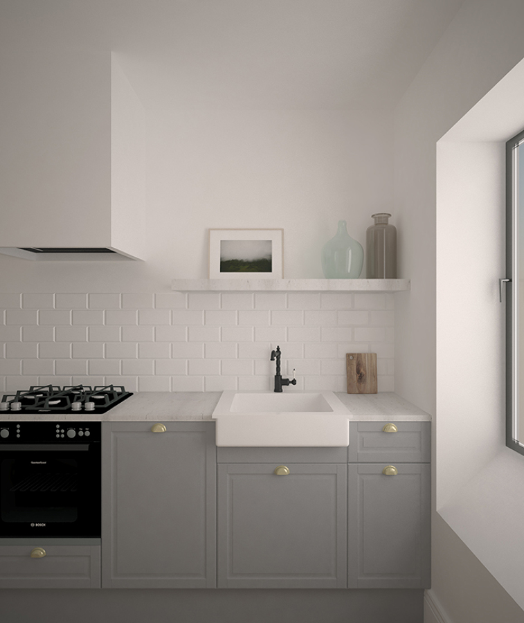 Cocina apartamento Lasarte-Oria