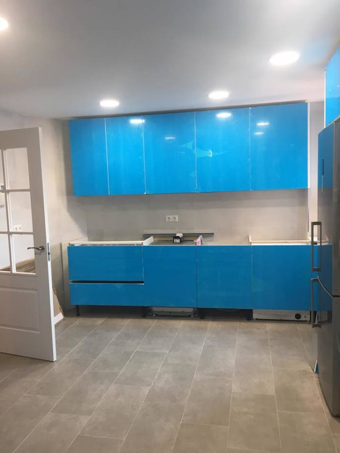 Instalando cocina