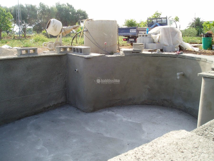 Construcción Piscinas, Mantenimiento Reparaciones, Sistema Hormigón Gunitado