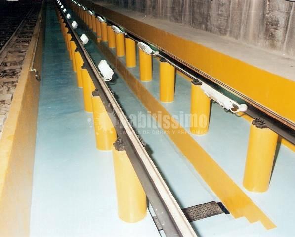 Fosa de 100m para Trenes de Metro