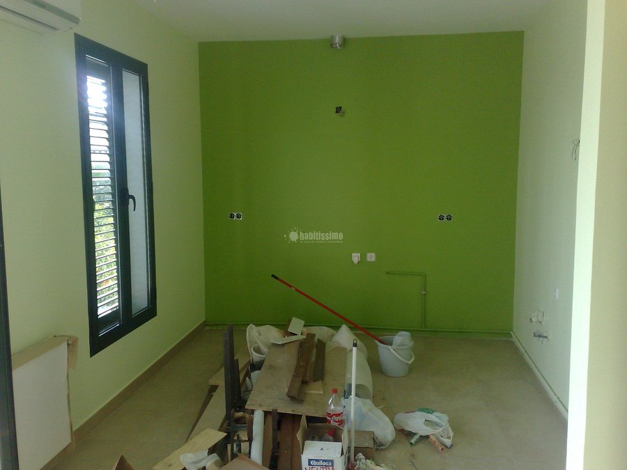 Albañiles, Reforma, Pintura