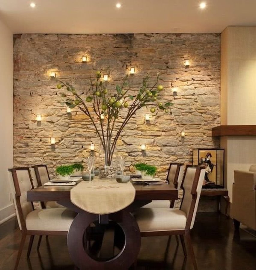 pared principal decorativa