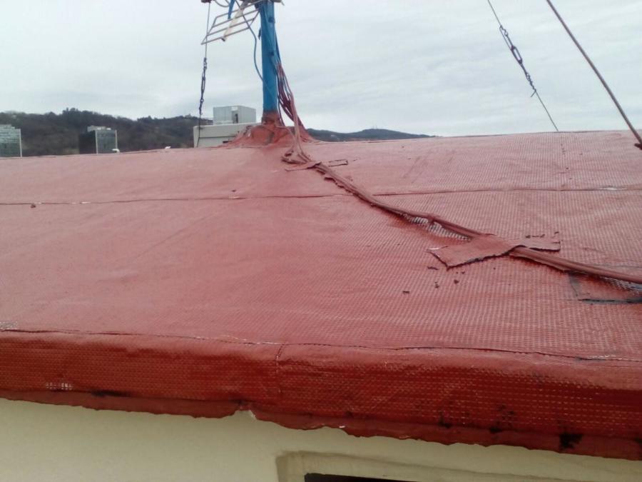 INPERMEABILIZACION DE CASETON DE ASCENSOR (DESPUES)