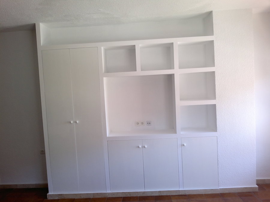Mueble pladur acabado