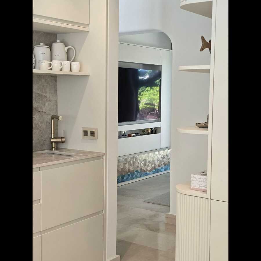 Cocina y salón