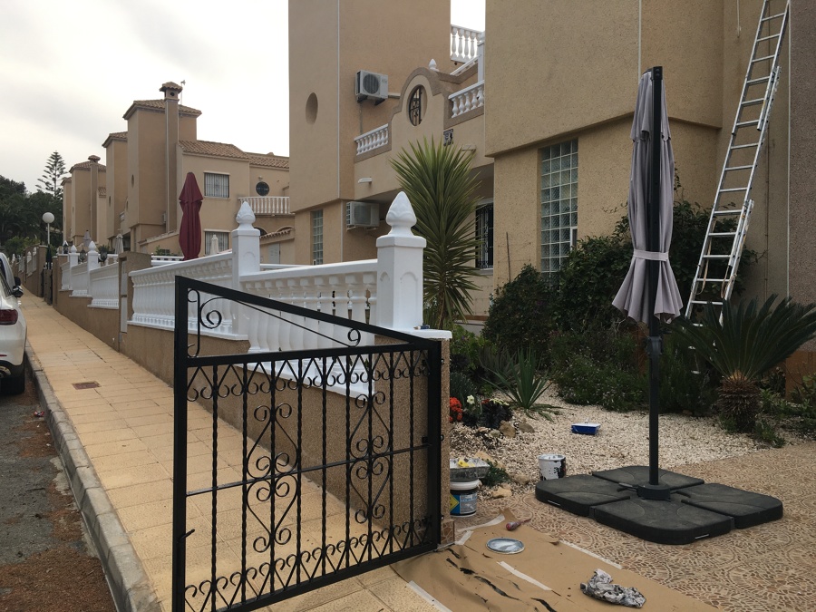 Rejas esmalte antioxido negro brillante