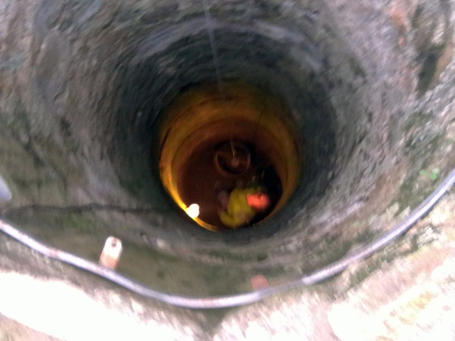 Profundizacion de pozo antiguo