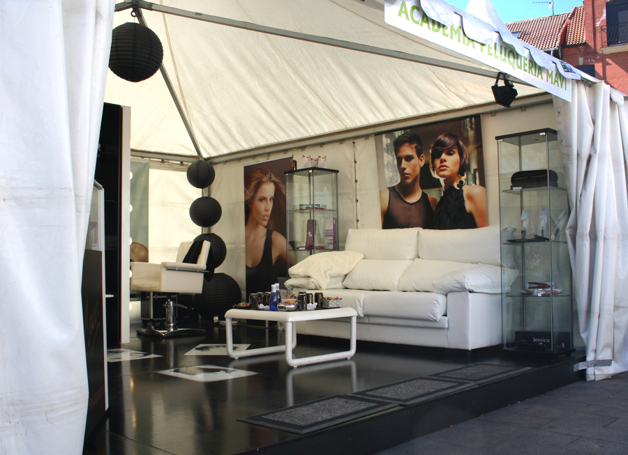 Stand peluquería