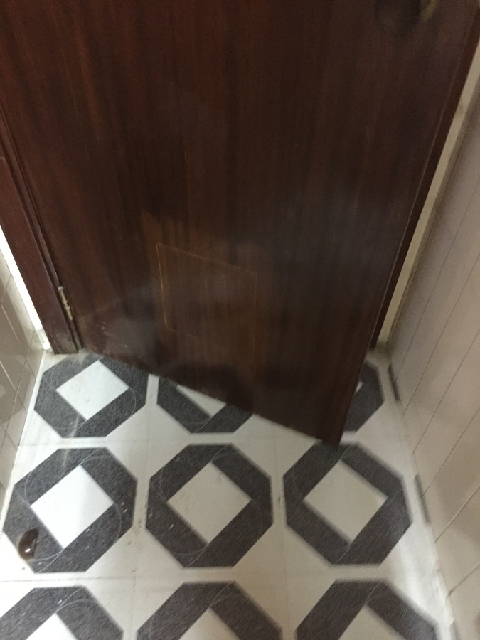 Puerta reparada