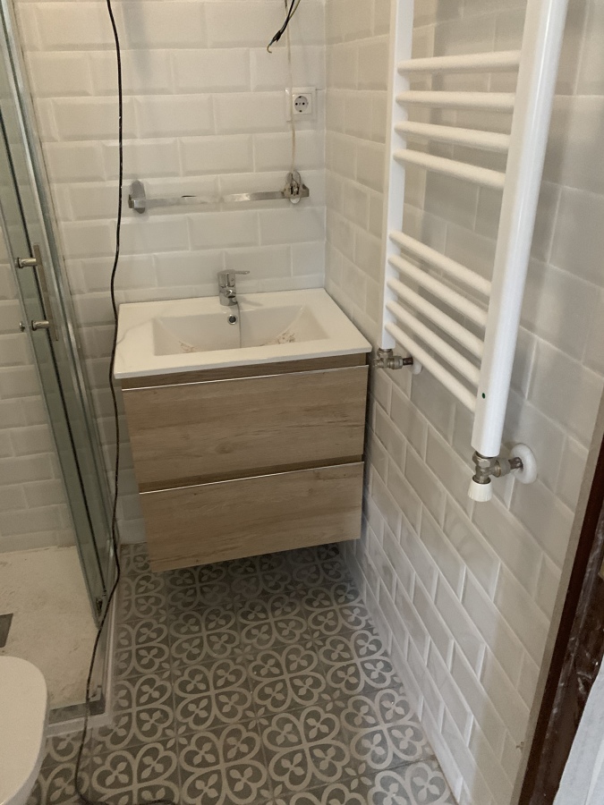 Frente de baño ya reformado