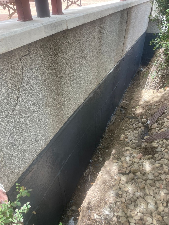 Detalle zona ajardinada