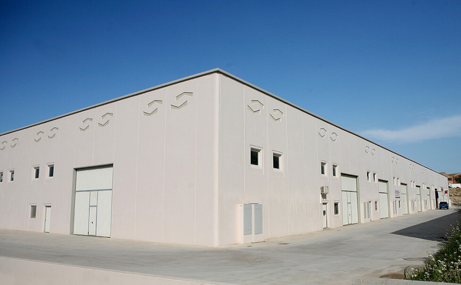 Nave industrial prefabricada