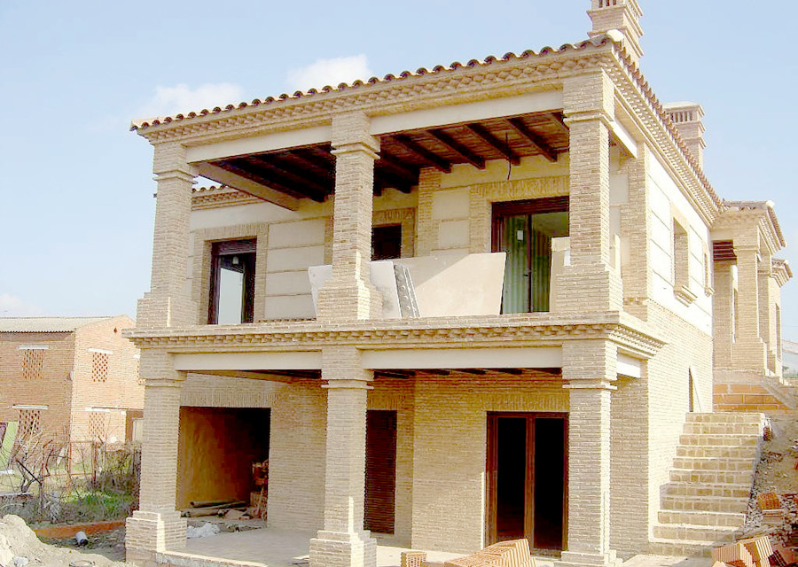 ladrillos toscos y vistos