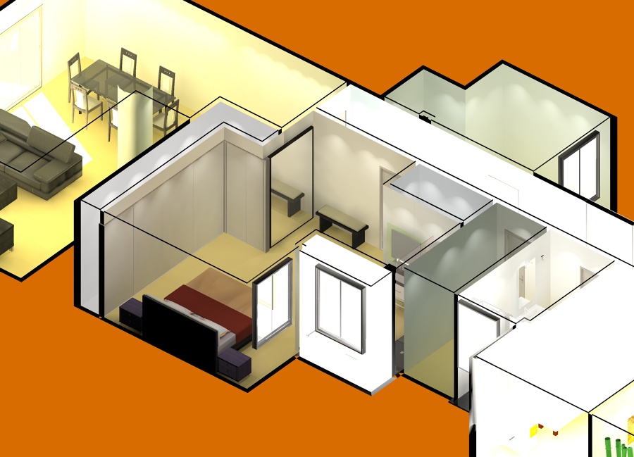 3 D  REFORMA INTEGRAL DE VIVIENDA