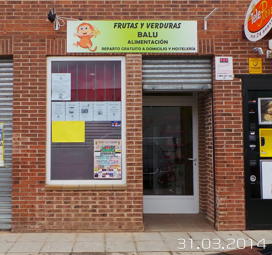 3.- FRUTAS Y VERDURAS BALU