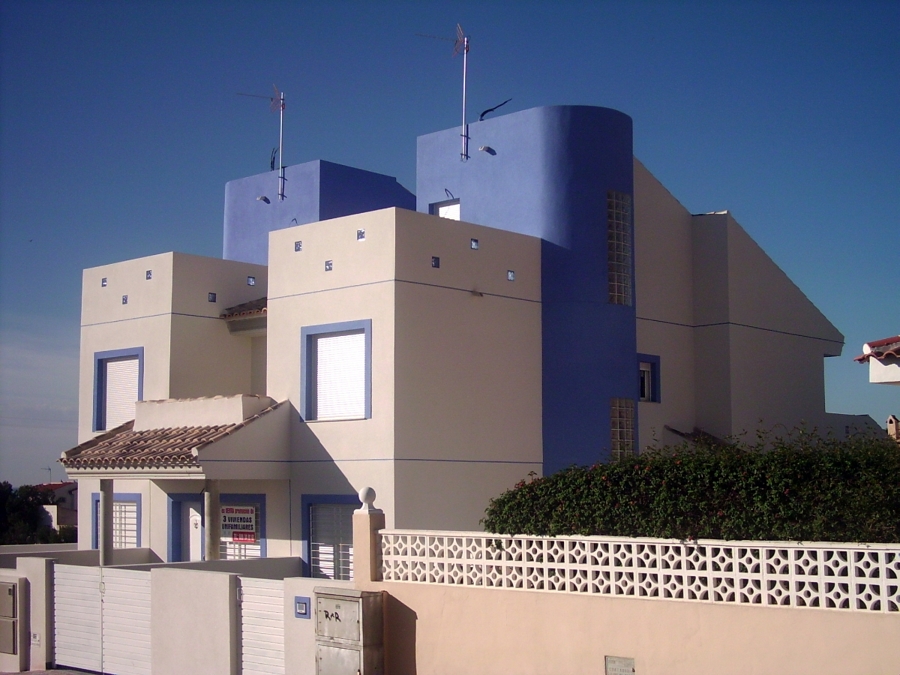 3 viviendas unifamiliares. Puerto de Mazarrón.