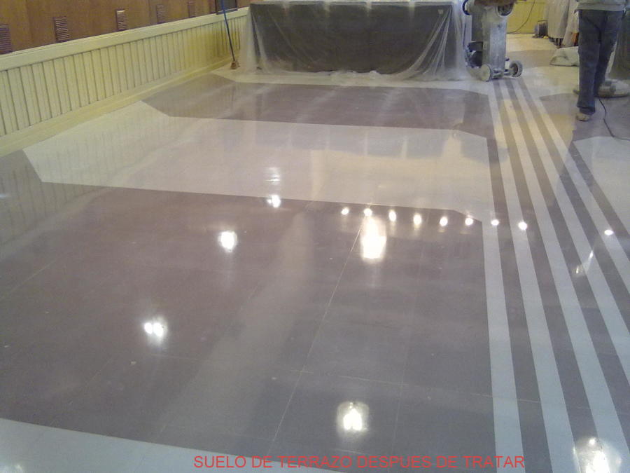 TERRAZO PULIDO Y ABRILLANTADO