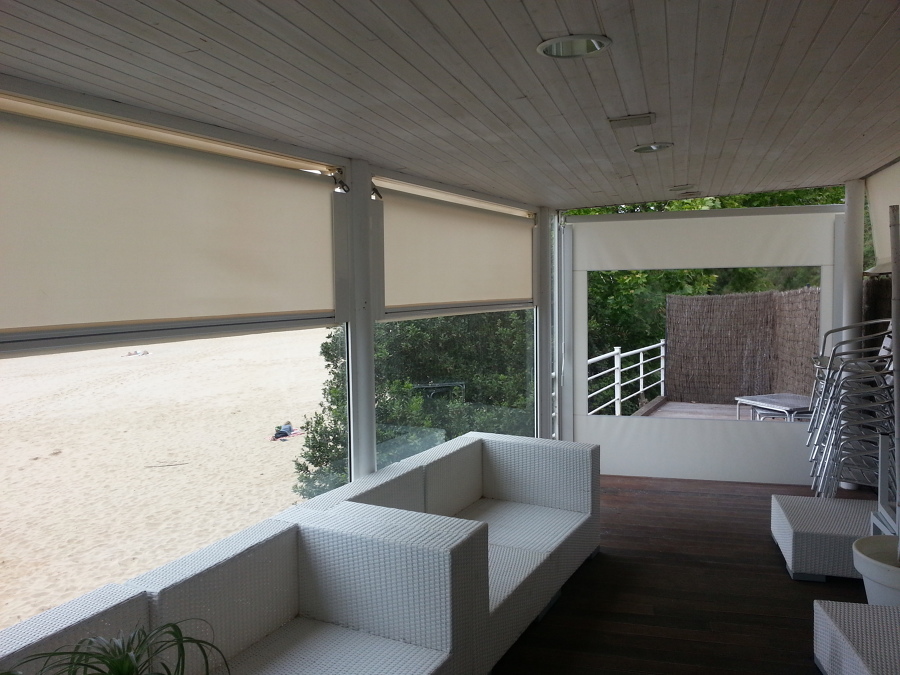 Toldos estor con guías