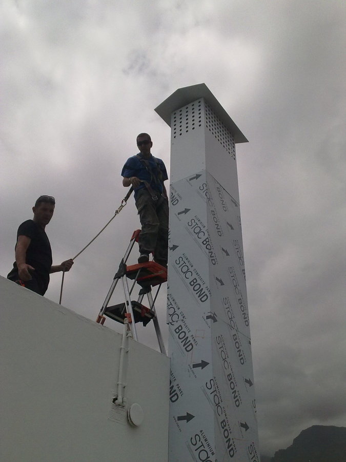 Revestimiento de fachadas