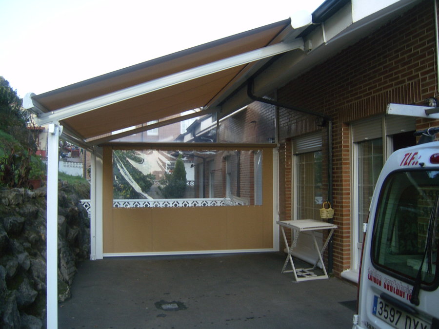 Toldo veranda y estor