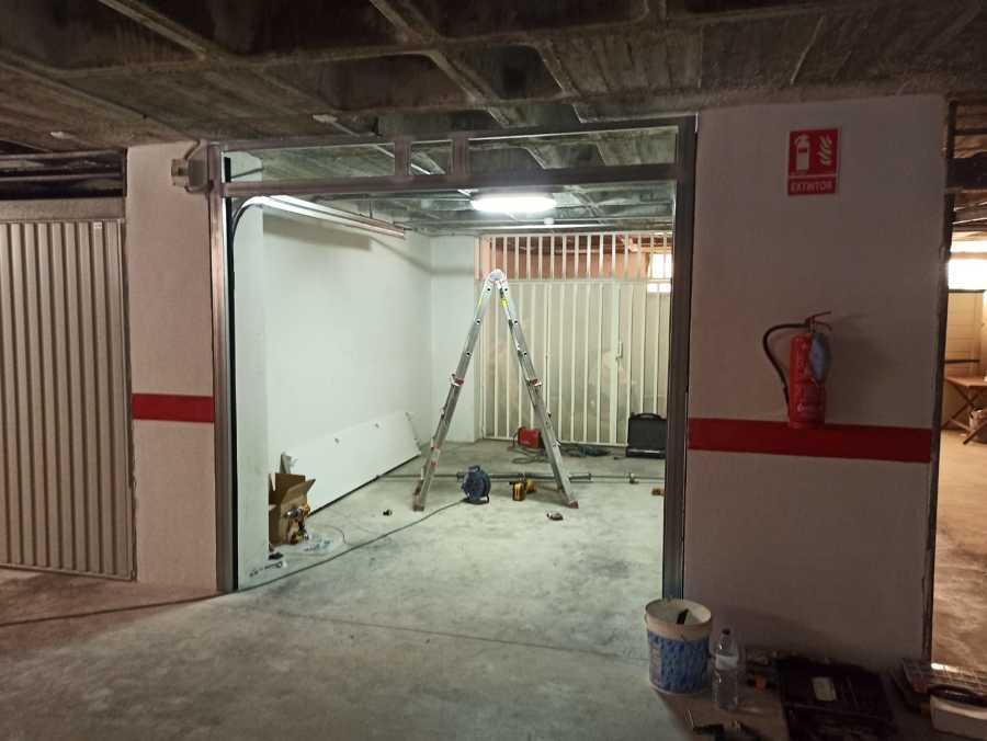 Puerta Seccional Antes