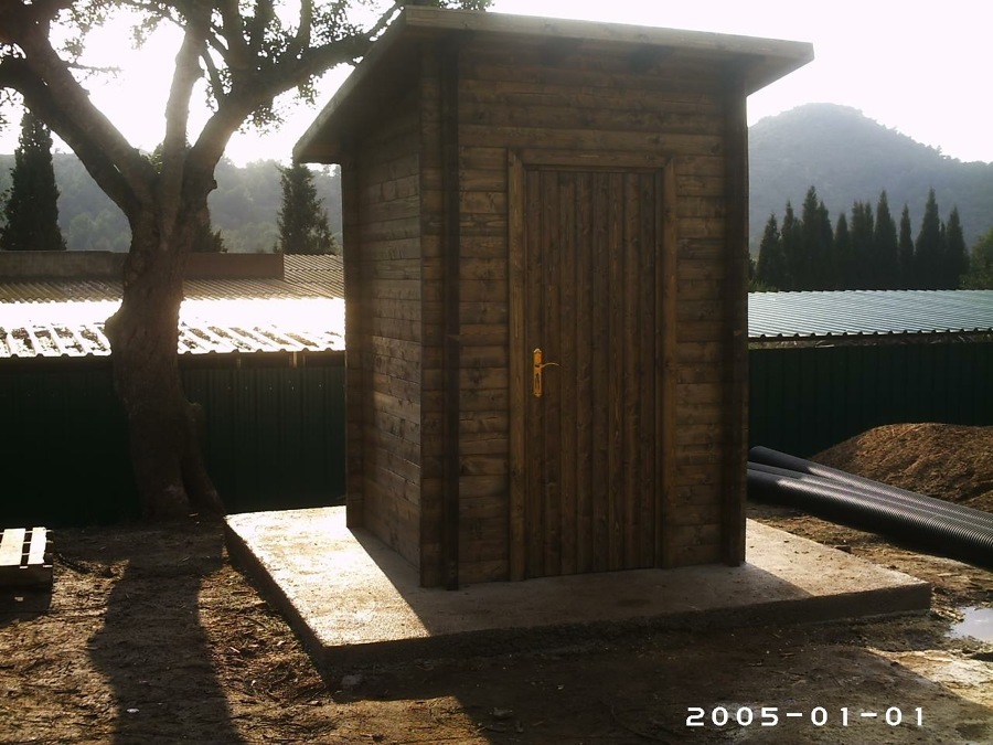 Casitas madera jardin